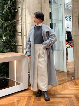 オナカさん(レディース・153cm)の冬コーディネート