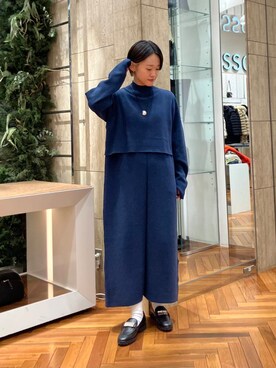 オナカさん（レディース・153cm）の冬コーディネート