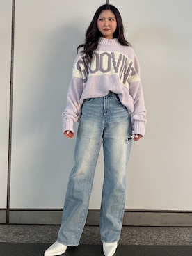 「GYDA」｜mioさん（レディース・156cm・20代）の冬コーディネート