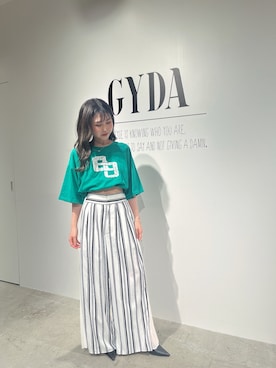 「GYDA」｜mioさん（レディース・156cm・20代）の夏コーディネート