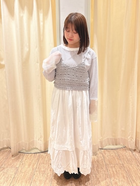 「アイテム（ドレスシューズ）」を使った、ことり🐥さん（レディース・147cm）の春コーディネート
