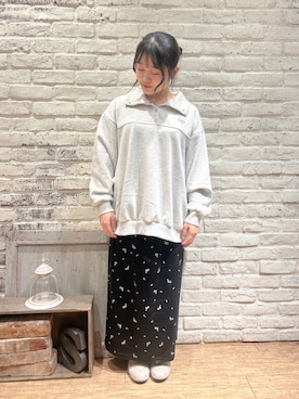 「アイテム（ドレスシューズ、ベージュ系）」を使った、ことり🐥さん（レディース・147cm）の冬コーディネート