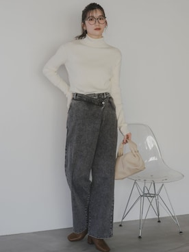 nissen Tall Modelsさん(レディース・174cm)の秋コーディネート