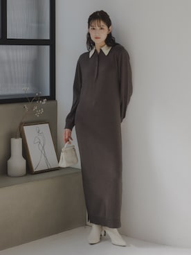 nissen Tall Modelsさん(レディース・170cm)の秋コーディネート