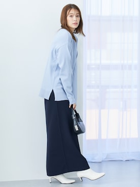 nissen Tall Modelsさん（レディース・173cm）の秋コーディネート