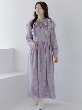 「高身長コーデ 」｜「アイテム（ワンピース/ドレス）」を使った、nissen Tall Modelsさん（レディース・169cm）の秋コーディネート