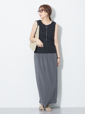 nissen Tall Modelsさん（レディース・173cm）の春コーディネート