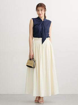 nissen Tall Modelsさん（レディース・173cm）の夏コーディネート