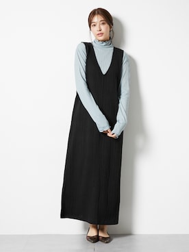 「nissen（ニッセン）のアイテム」を使った、nissen Tall Modelsさん（レディース・173cm）の冬コーディネート