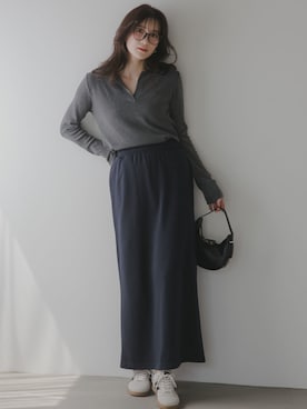 nissen Tall Modelsさん（レディース・174cm）の秋コーディネート