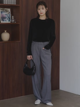 nissen Tall Modelsさん（レディース・170cm）の秋コーディネート