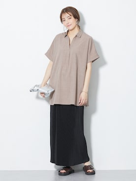 nissen Tall Modelsさん(レディース・173cm)の春コーディネート