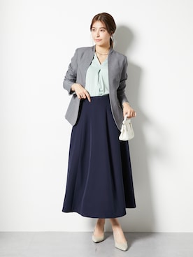 nissen Tall Modelsさん(レディース・173cm)の冬コーディネート