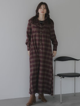 nissen Tall Modelsさん(レディース・174cm)の秋コーディネート