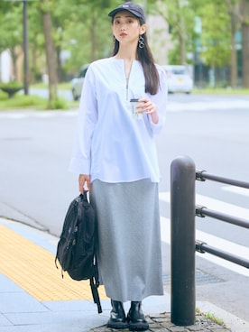nissen Tall Modelsさん(レディース・172cm)の秋コーディネート