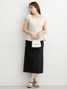 nissen Tall Modelsさん（レディース・173cm）の夏コーディネート