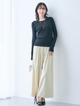 nissen Tall Modelsさん(レディース・176cm)の秋コーディネート