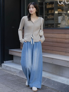 nissen Tall Modelsさん（レディース・174cm）の冬コーディネート