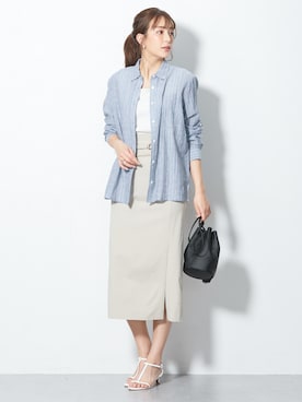 nissen Tall Modelsさん（レディース・173cm）の春コーディネート