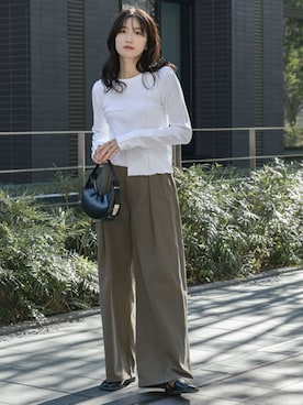 nissen Tall Modelsさん(レディース・174cm)の冬コーディネート