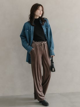 nissen Tall Modelsさん(レディース・174cm)の秋コーディネート