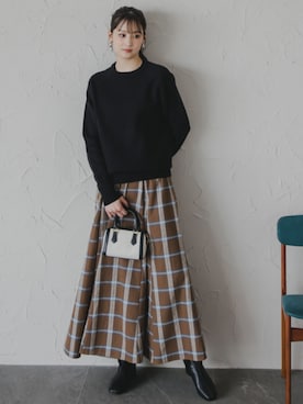 「高身長女子コーデ」｜nissen Tall Modelsさん（レディース・170cm）の夏コーディネート