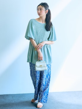 nissen Tall Modelsさん（レディース・172cm）の春コーディネート