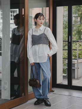 nissen Tall Modelsさん（レディース・170cm）の秋コーディネート