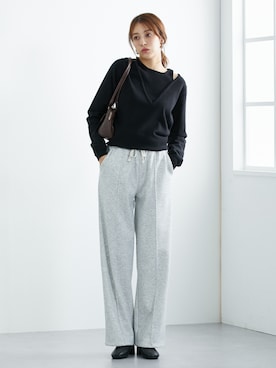 「nissen（ニッセン）のアイテム」を使った、nissen Tall Modelsさん（レディース・173cm）の秋コーディネート