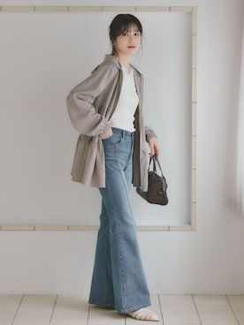 nissen Tall Modelsさん(レディース・174cm)の夏コーディネート