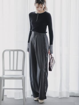 「高身長女子コーデ」｜nissen Tall Modelsさん（レディース・170cm）の夏コーディネート