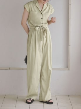 nissen Tall Modelsさん（レディース・174cm）の夏コーディネート