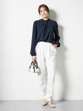 「nissen（ニッセン）のアイテム」を使った、nissen Tall Modelsさん（レディース・173cm）の冬コーディネート