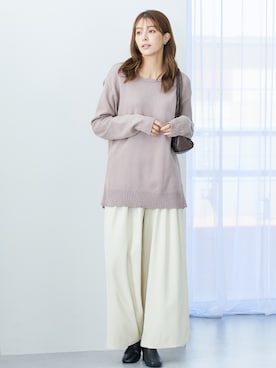 nissen Tall Modelsさん（レディース・173cm）の秋コーディネート