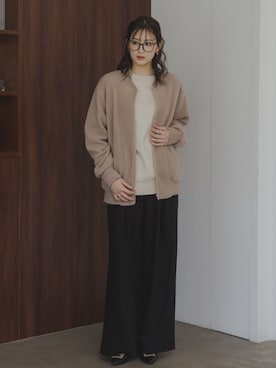 「nissen（ニッセン）のアイテム」を使った、nissen Tall Modelsさん（レディース・170cm）の秋コーディネート