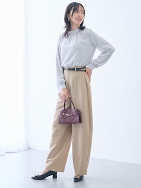 nissen Tall Modelsさん（レディース・176cm）の秋コーディネート