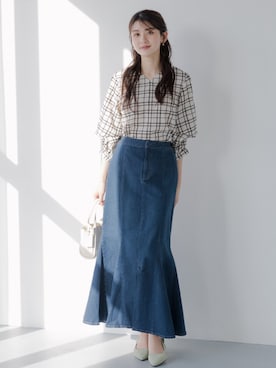 nissen Tall Modelsさん(レディース・169cm)の冬コーディネート