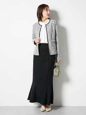 「nissen（ニッセン）のアイテム」を使った、nissen Tall Modelsさん（レディース・173cm）の冬コーディネート