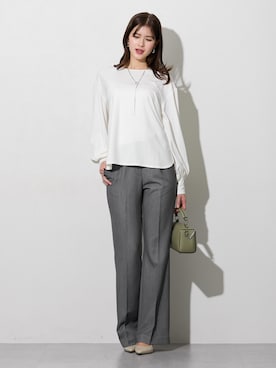 nissen Tall Modelsさん(レディース・172cm)の冬コーディネート