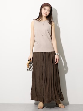 nissen Tall Modelsさん(レディース・172cm)の春コーディネート