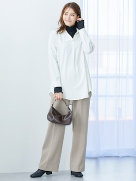 nissen Tall Modelsさん(レディース・173cm)の秋コーディネート