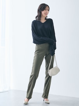 nissen Tall Modelsさん(レディース・176cm)の秋コーディネート