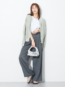 nissen Tall Modelsさん（レディース・173cm）の春コーディネート