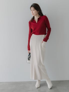 nissen Tall Modelsさん（レディース・174cm）の秋コーディネート