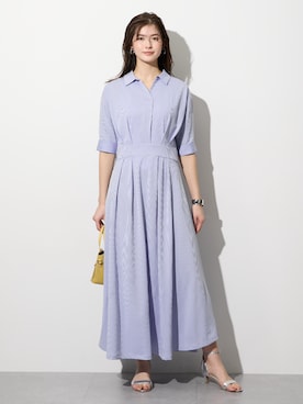 「アイテム（ワンピース）」を使った、nissen Tall Modelsさん（レディース・172cm）の春コーディネート