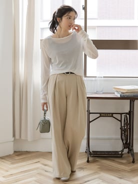 nissen Tall Modelsさん（レディース・174cm）の冬コーディネート