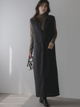 nissen Tall Modelsさん(レディース・174cm)の秋コーディネート