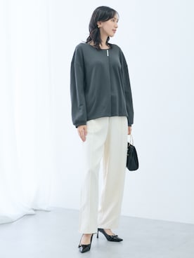 nissen Tall Modelsさん（レディース・176cm）の秋コーディネート