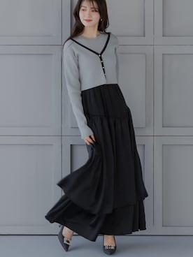 nissen Tall Modelsさん(レディース・169cm)の冬コーディネート