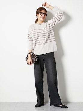 nissen Tall Modelsさん(レディース・173cm)の冬コーディネート